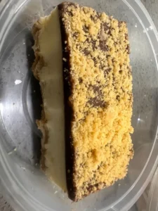 Honeycomb chocolate Cake slice