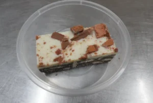 Tim tam cake slice